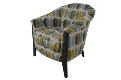 the HF Custom  contemporary Easy Breezy living room upholstered chair is available in Edmonton at McElherans Furniture + Design