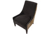 the HF Custom  transitional Lurie living room upholstered chair is available in Edmonton at McElherans Furniture + Design