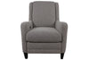 the HF Custom  contemporary Dimitri living room upholstered chair is available in Edmonton at McElherans Furniture + Design