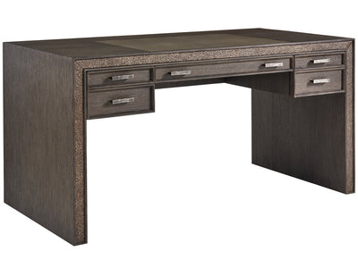 the Sligh  transitional Chapman home office desk is available in Edmonton at McElherans Furniture + Design