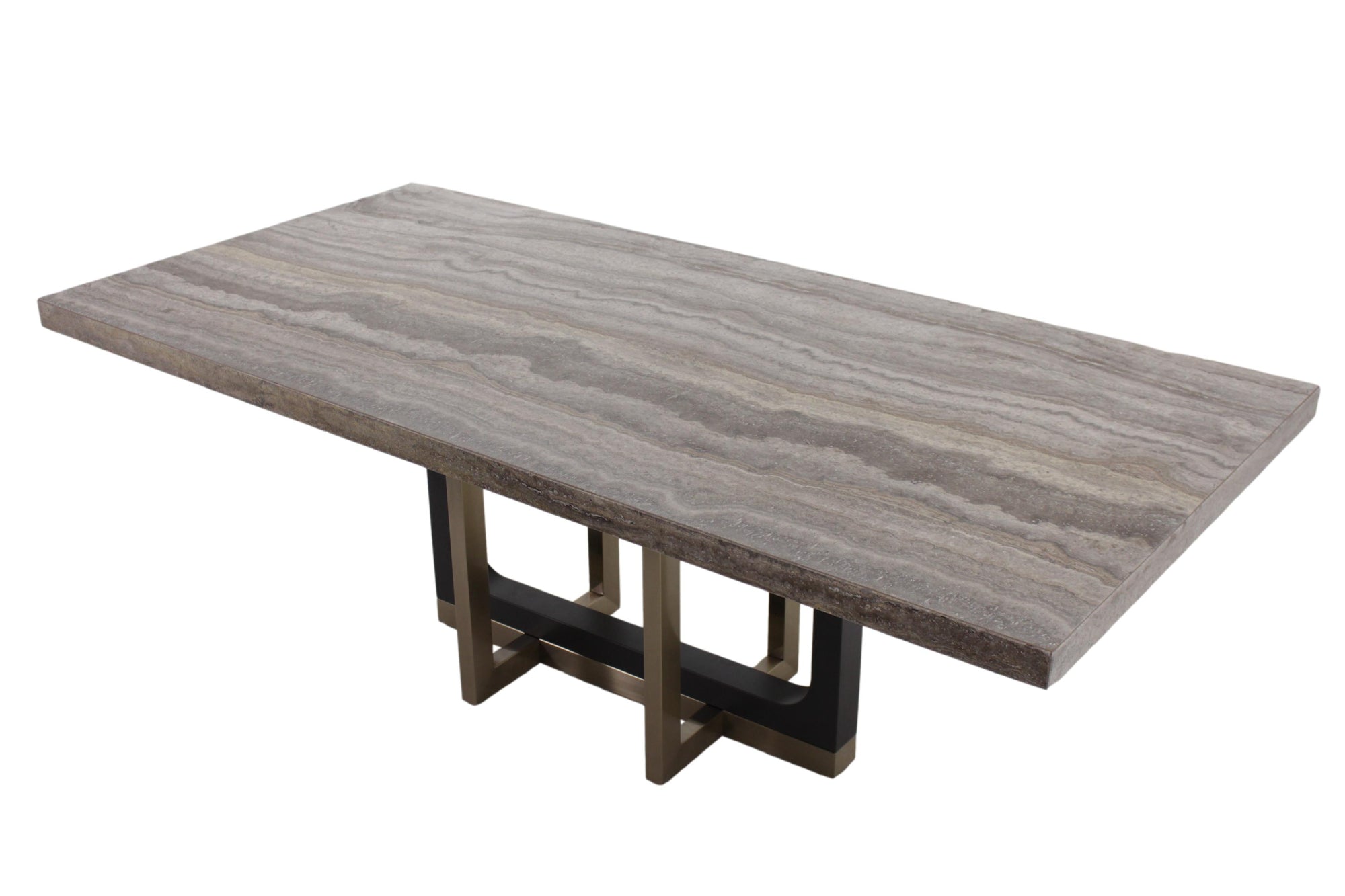 ROSARIO Round Dining Table 120cm - Stone Grey – Modern Furniture