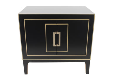 the TH Solid Wood Luxe transitional 8014 bedroom night table is available in Edmonton at McElherans Furniture + Design