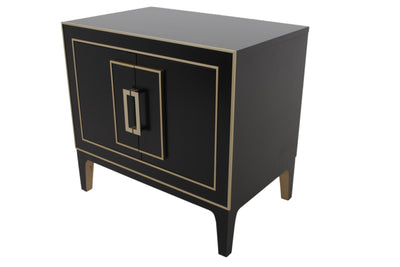 the TH Solid Wood Luxe transitional 8014 bedroom night table is available in Edmonton at McElherans Furniture + Design