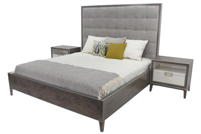 the TH Solid Wood Luxe transitional 8056-WS bedroom bed is available in Edmonton at McElherans Furniture + Design