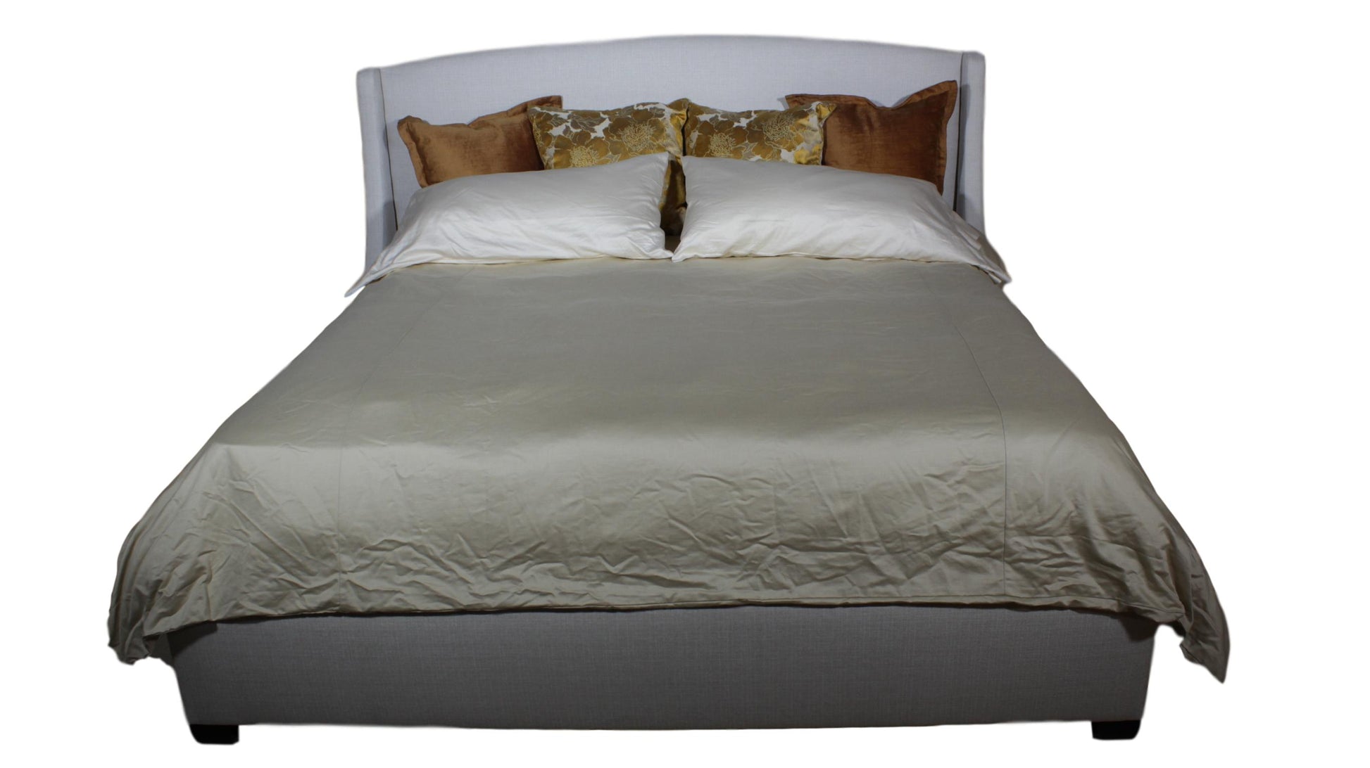 the McElheran's Chloe bedroom bed covering is available in Edmonton at McElherans Furniture + Design