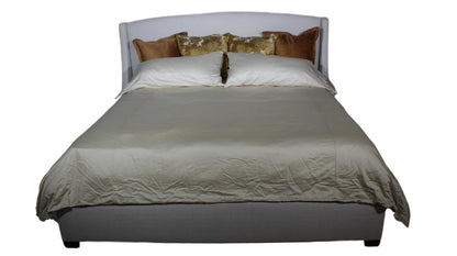 the McElheran's Chloe bedroom bed covering is available in Edmonton at McElherans Furniture + Design
