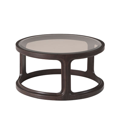the Theodore Alexander  transitional Inherit living room occasional cocktail table is available in Edmonton at McElherans Furniture + Design