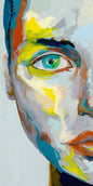 the Leftbank Neon Portait I wall art is available in Edmonton at McElherans Furniture + Design