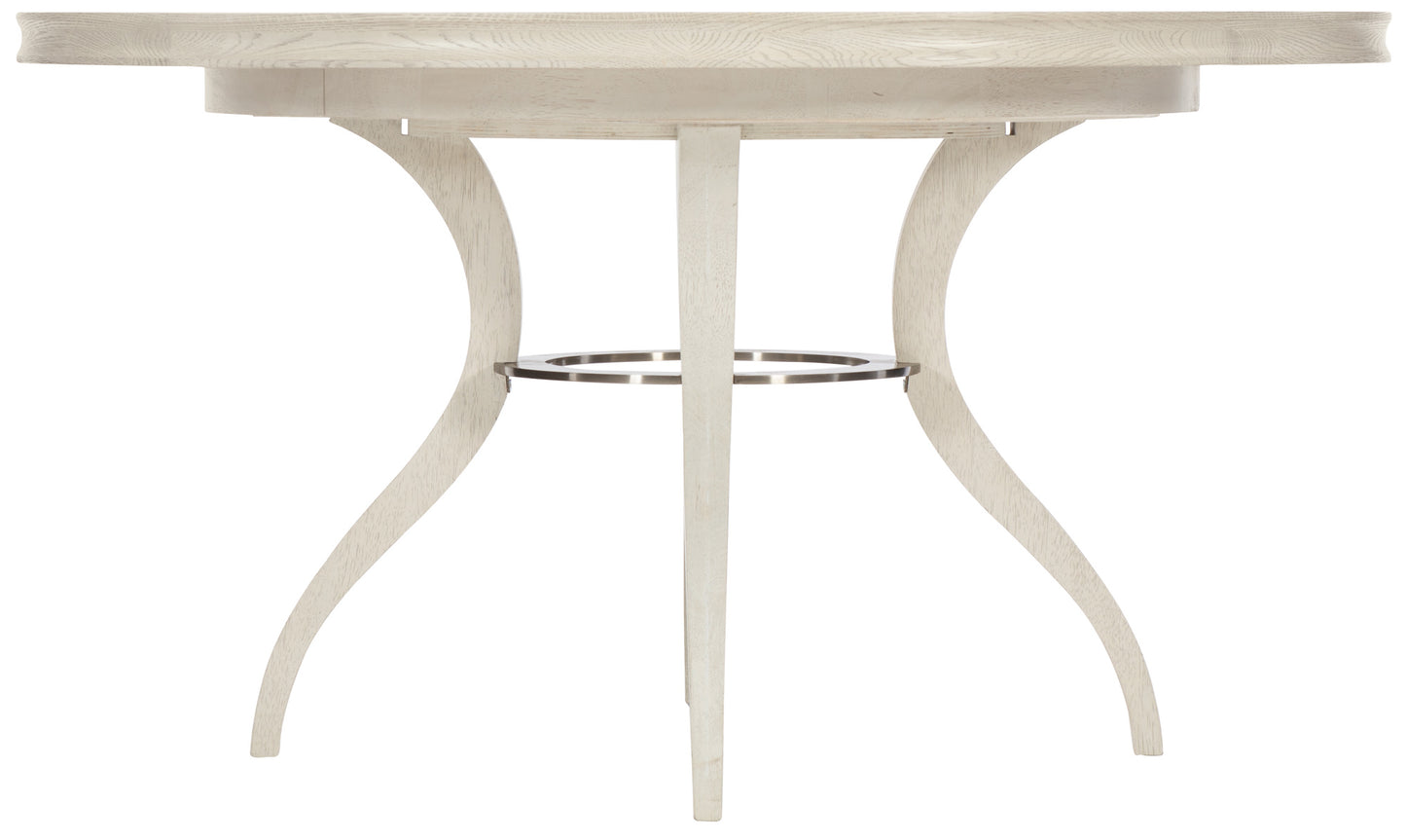 the Bernhardt Allure 399-272/273 dining room table is available in Edmonton at McElherans Furniture + Design