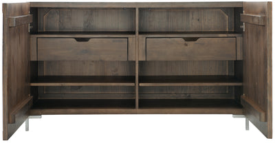 the Bernhardt  transitional 303-131B dining room buffet is available in Edmonton at McElherans Furniture + Design