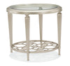 the Caracole  transitional CLA-418-413 living room occasional end table is available in Edmonton at McElherans Furniture + Design