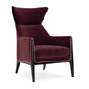 the Caracole  contemporary Boundless living room upholstered chair is available in Edmonton at McElherans Furniture + Design