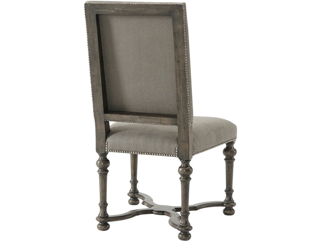 the Theodore Alexander 4000-898 dining room chair is available in Edmonton at McElherans Furniture + Design